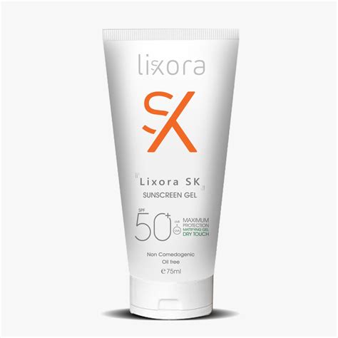 LIXORA SK SUNSCREEN GEL SPF50+ 75ML