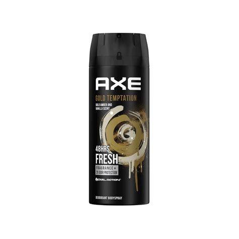 AX BODY SPRAY (GOLD TEMPTATION) 150MLOFF 30LE