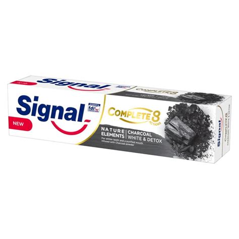 SIGNAL COMPLETE 8 CHARCOAL 100ML+OFF20ML