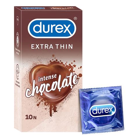DUREX EXTRA THIN INTENSE CHOCOLATE 10PCS %%