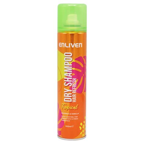 ENLIVEN DRY SHAMPOO (TROPICAL) 300ML