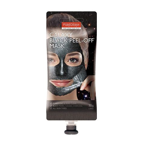 PUREDERM GALAXY BLACK PEEL-OFF MASK 30G