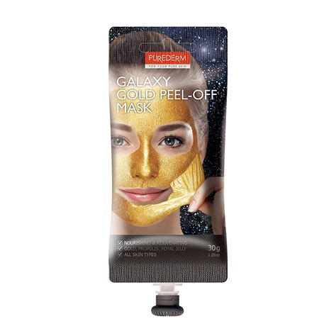 PUREDERM GALAXY GOLD PEEL-OFF MASK 30G
