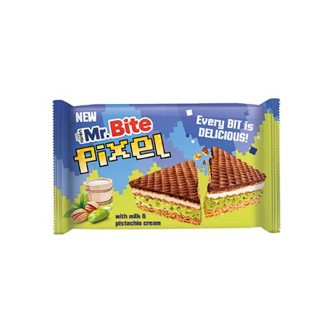 GUM MR BITE PIXEL CRISPY WAFERS SANDWICHED 28G
