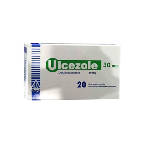 ULCEZOLE 30 MG 20 CAP