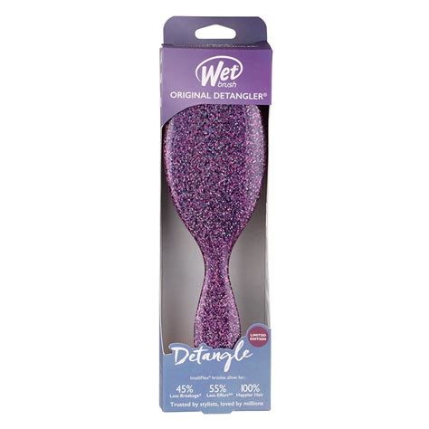 WET BRUSH DETANGLE PURPLE SHIMMER 7284