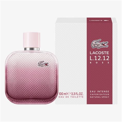 LACOSTE LADIES L.12.12. ROSE EAU INTENSE EDT 100ML %%