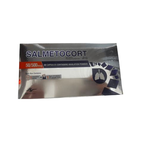 SALMETOCORT 500/50MCG 60 PD. INH. CAP