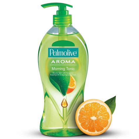 PALMOLIVE SHOWER GEL (MORNING TONIC) PUMP 750ML %%