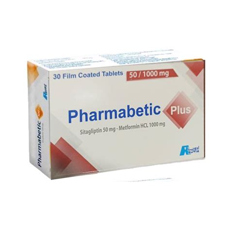 PHARMABETIC PLUS 50/1000 30 TAB