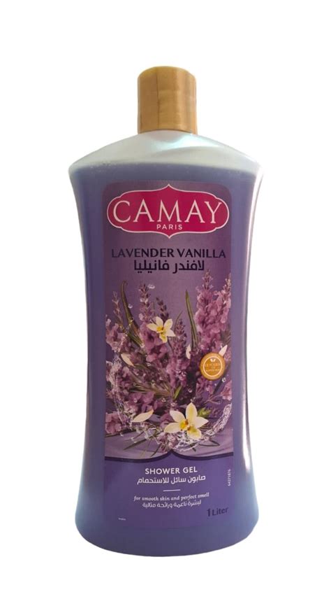 CAMAY SHOWER GEL (LAVENDER VANILLA) 1 LITRE OFF10 EGP