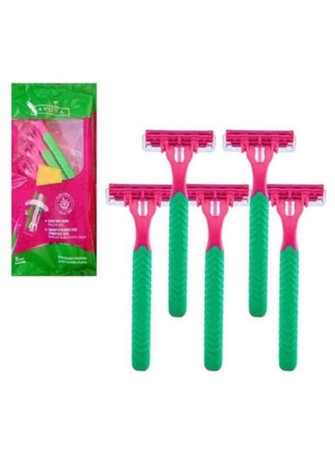 AVUVA DISPOSABLE RAZORS F/M 4+1PCS Razors