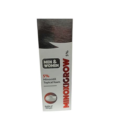 MINOXIGROW 5% TOPICAL FOAM 150ML