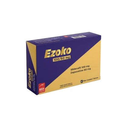 EZOKO 100/60MG 8TAB