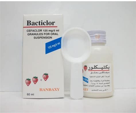 BACTICLOR 125 MG SUSP 60 ML --