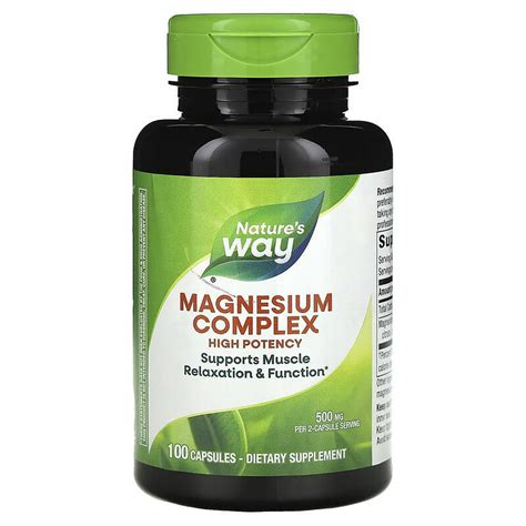 NATURE S WAY MAGNESIUM COMPLEX 100TAB