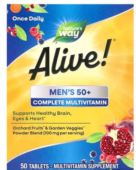 NATURES WAY MENS MULTIVITAMIN 50TAB