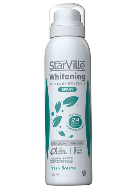 STARVILLE WHITENING SPRAY (FRESH BREEZE) 150ML