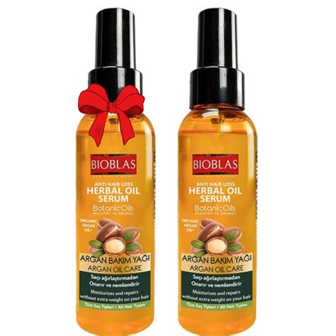 BIOBLAS ANTI HAIR LOSS HERBAL OIL SERUM 65ML(1+1)OFF