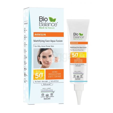 BIO BALANCE AKNSUN MATTIFYING FACE SPF50 40ML(1+1)OFF