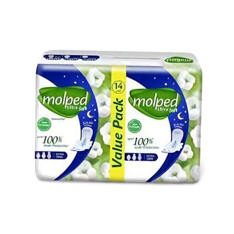 MOLPED SOFT DREAM SOFTNESS EX LONG 14 PADS