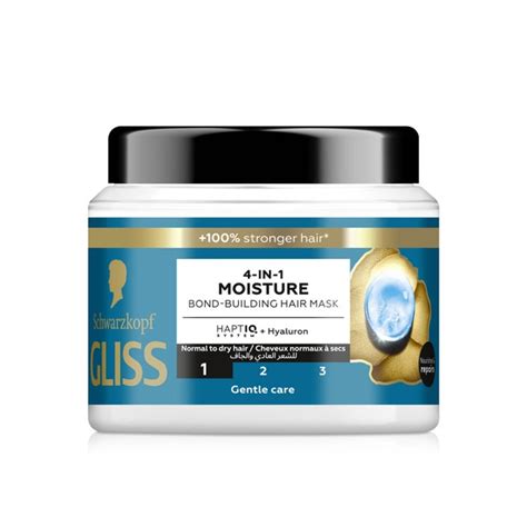 GLISS MOISTURE HYALURON HAIR MASK 400 ML