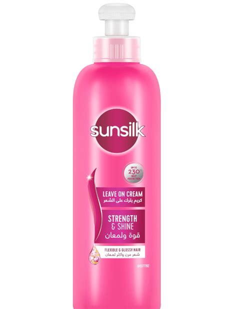 SUNSILK LEAVE ON CREAM STRENGTH SHINE 200ML OFF20
