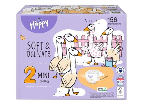 HAPPIES (2) SMALL (3-6KG) 58PCS