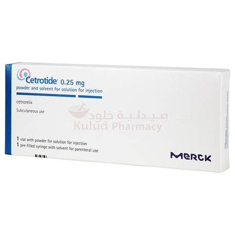 CETROTIDE 0.25MG 1 SYRING