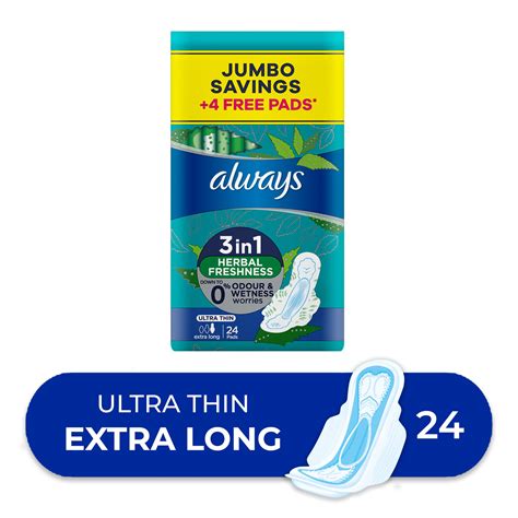 ALWAYS ULTRA SLIM EXTRA LONG 24PCS (6901)