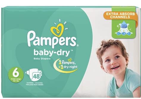 PAMPERS 6 48 PCS