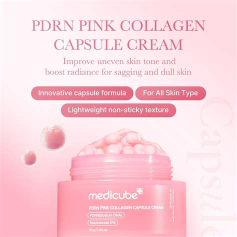MEDICUBE PDRN PINK COLLAGEN CAPSULE CREAM 55G %%