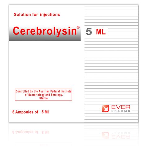 CEREBROLYSIN 5 AMP 10 ML