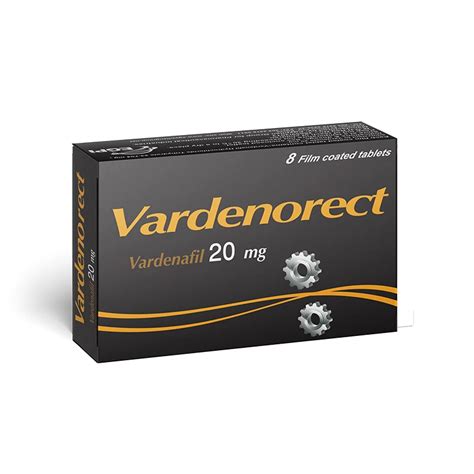 VARDENORECT 20 MG 8 TAB --