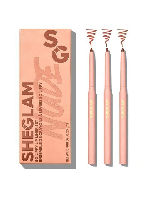 SHEGLAM SO LIPPY LIP LINER SET 3PSC