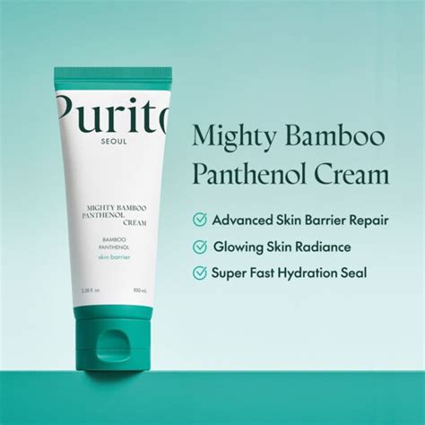 PURITO MIGHTY BAMBOO PANTHENOL CREAM 100ML