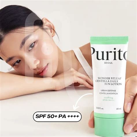 PURITO WONDER RELEAF CENTELLA DAILY SUN LOTION 15ML