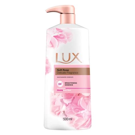 LUX BODY WASH SOFT ROSE 500ML OFF10