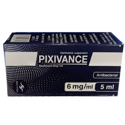 PIXIVANCE 6MG/5ML OPHITHALMIC SUSPENSION --