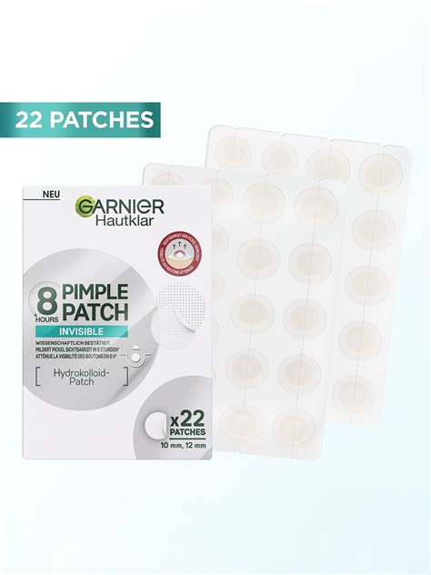 GARNIER PIMPLE PATCH 8 HOURS INVISIBLE 22 PATCH