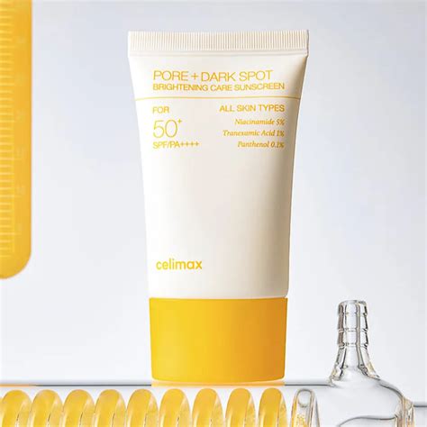 CELIMAX PORE DARK SPOT BRIGHTENING CARE SUNSCREEN SPF50 50ML