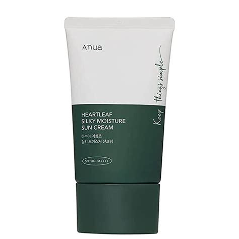 ANUA HEARTLEAF SILKY MOIST SUN CREAM 50ML
