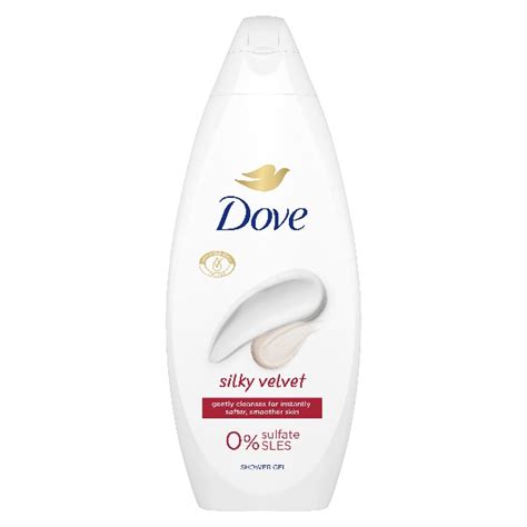 DOVE SHOWER GEL SILKY VELVET 720ML %%