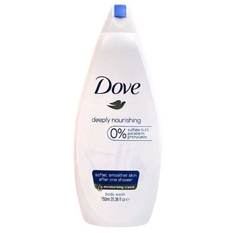 DOVE BODY WASH DEEPLY NOURISHING 750ML %%