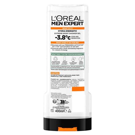 LOREAL MEN EXPERT HYDRA EXTREME SHOWER GEL 400ML
