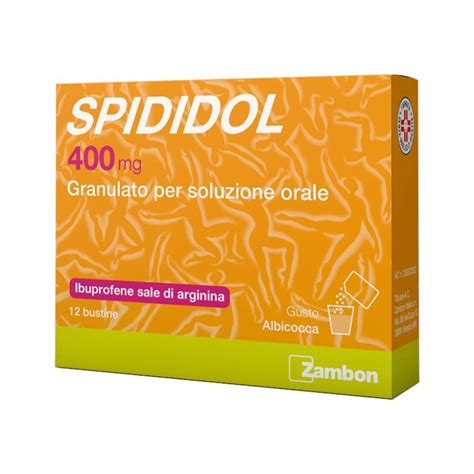 SPIDIDOL 600 MG 12 EFF. GR. IN SACHET