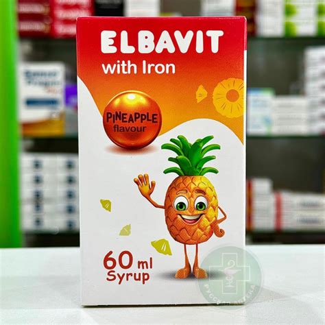 ELBAVIT IRON SYRUP 60 ML --
