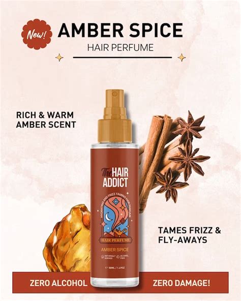 THE HAIR ADDICT HAIR PERFUME TOBACCO NIGHTS 50ML