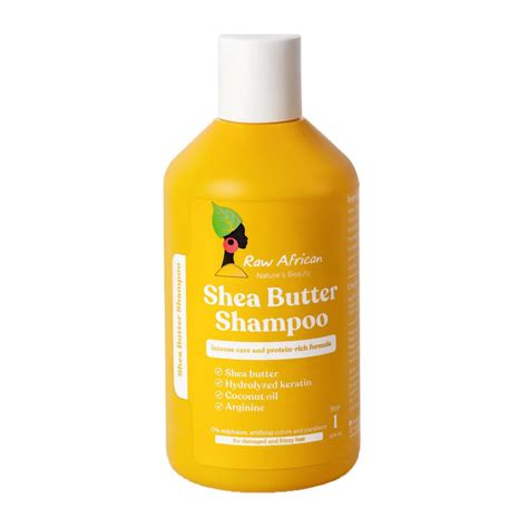 RAW AFRICAN SHEA BUTTER SHAMPOO 300ML