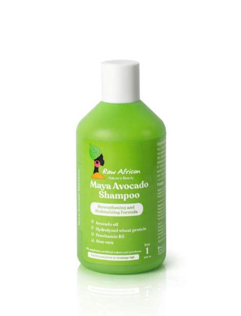 RAW AFRICAN MAYA AVOCADO SHAMPOO 300ML